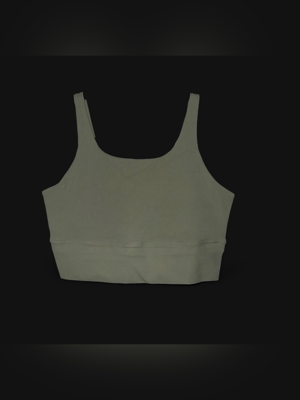 NIKE Solid sage green sports bra sz M ✨